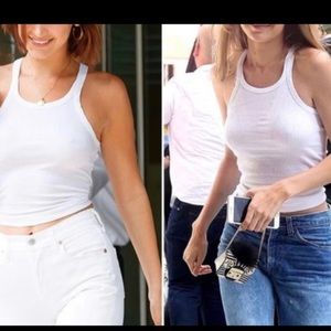 Re/Done tank top in Sand, XS “IT” tank